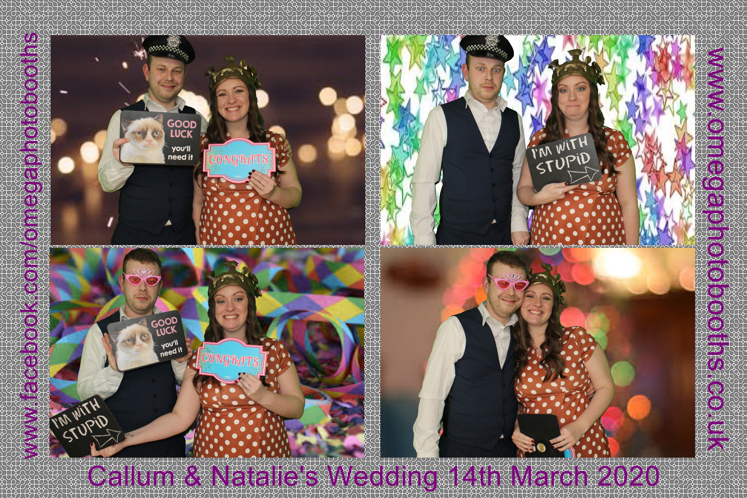 Callum and Natalie's Wedding | View more photos from the event at gallery.omegaphotobooths.co.uk/u/Omega-Photobooths/Callum-and-Natalies-Wedding